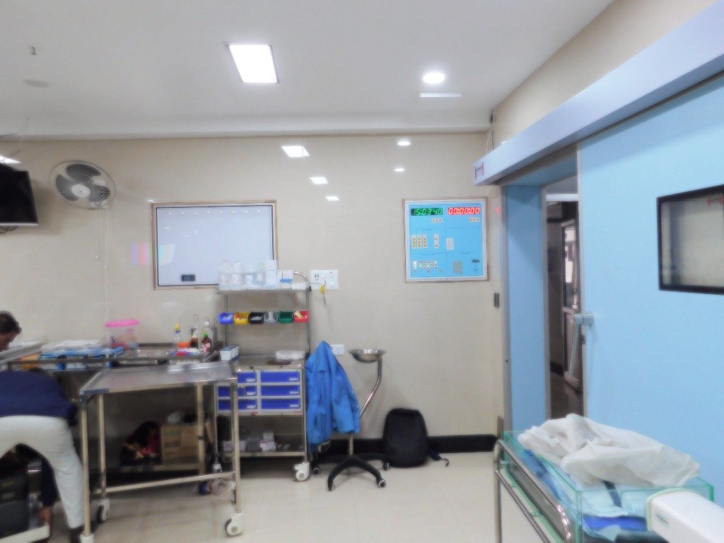 Emergency ICU Sliding Door